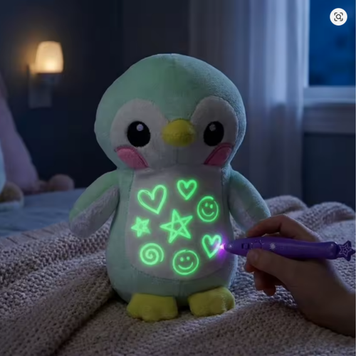 Peluche Pinta en la oscuridad