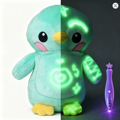 Peluche Pinta en la oscuridad