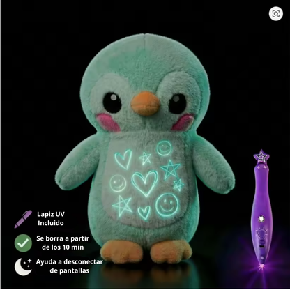 Peluche Pinta en la oscuridad